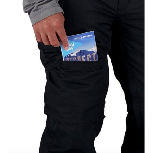 NWT Obermeyer Orion HydroBlock® Sport Snow Ski Pants - Black - Picture 7 of 8